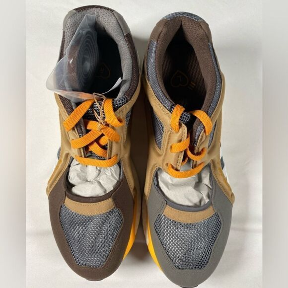 NWT Adidas Originals x Human Made EQT Racing HM Sneakers Shoes Brown - Size 10 main image 5
